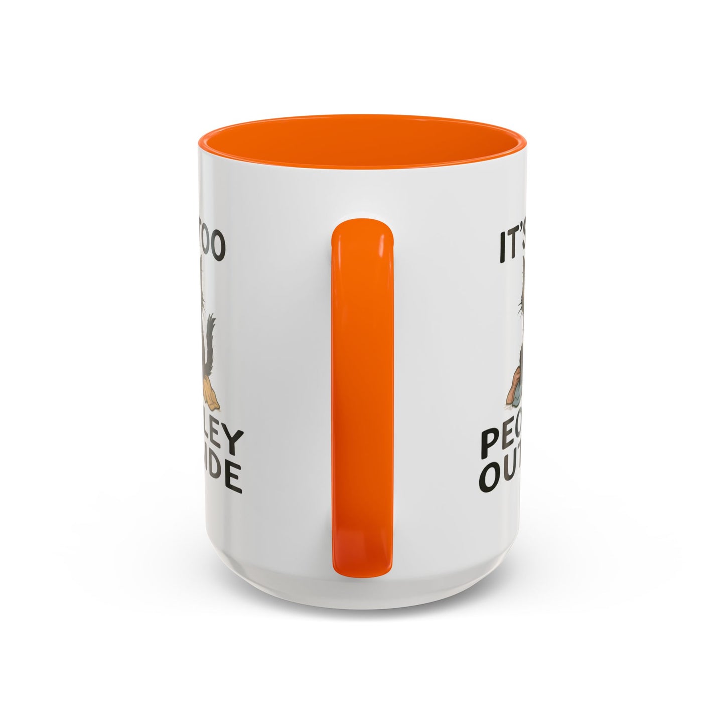 Animal Mug - It's Too Peopley Outside