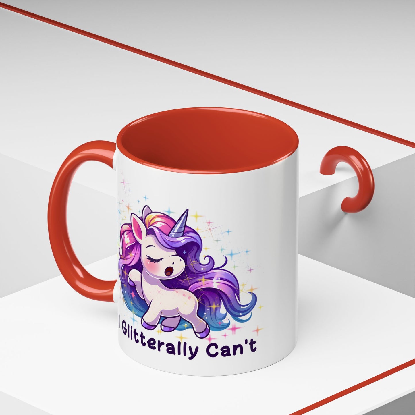 Humor Mug - I Glitterally Can't