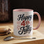 4th of July Mug - Happy 4th of July Fireworks