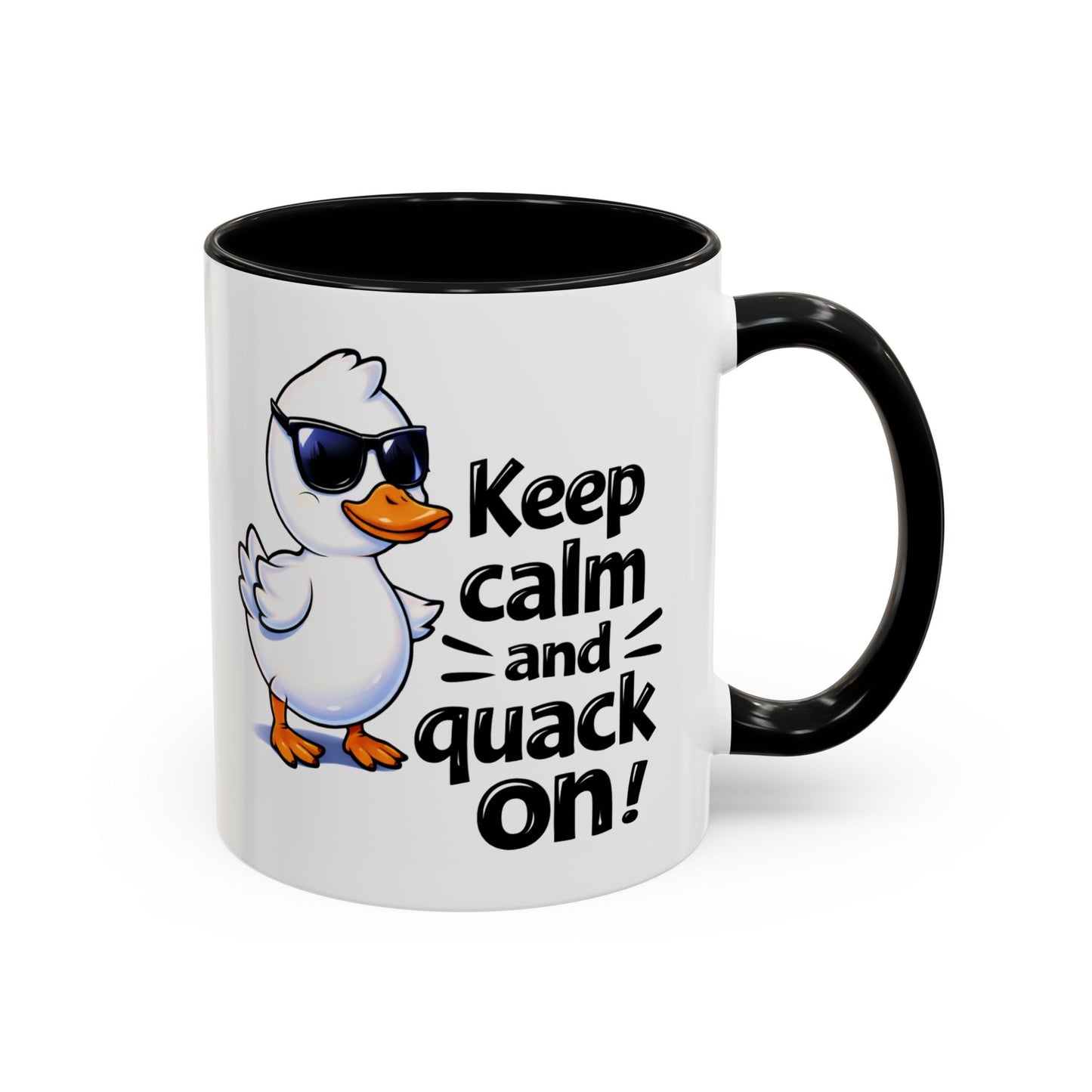 Wellness Mug - Keep Calm And Quack On