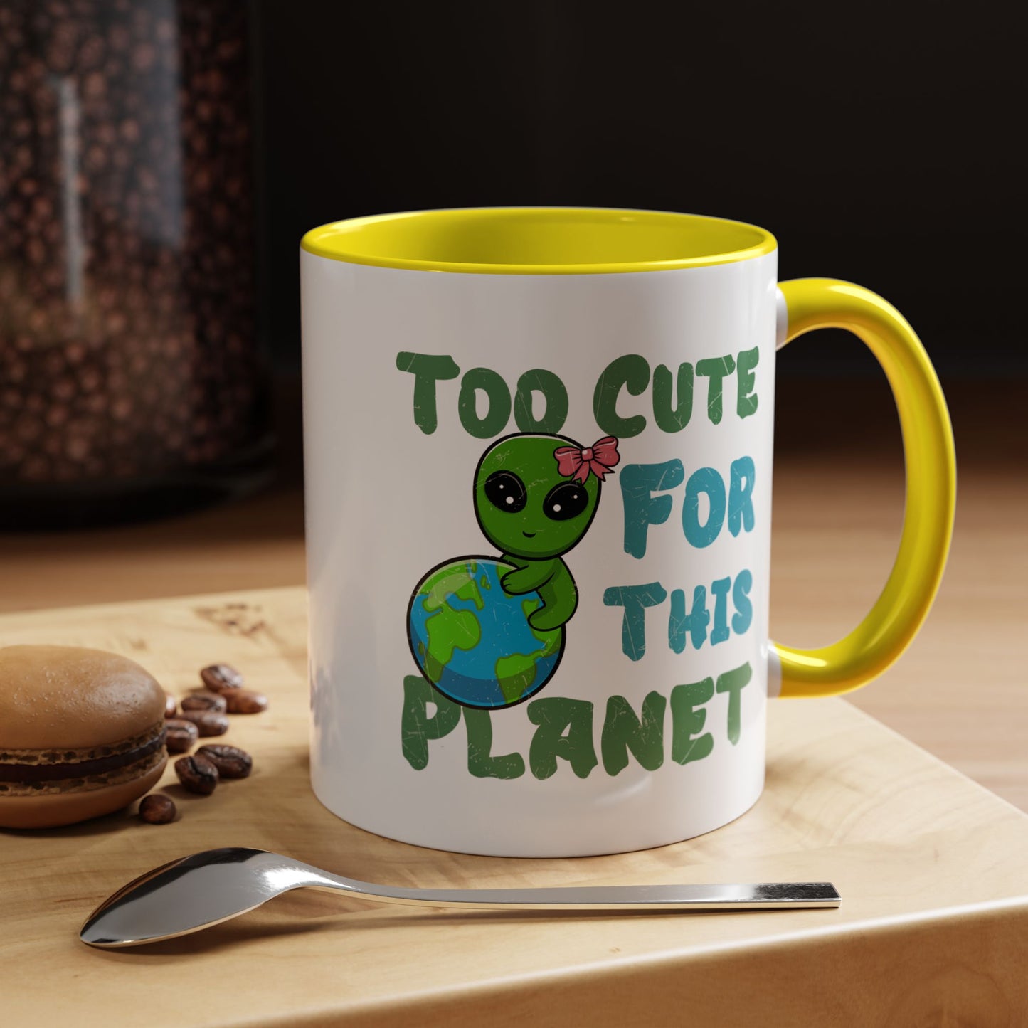 Alien Mug - Too Cute For This Planet
