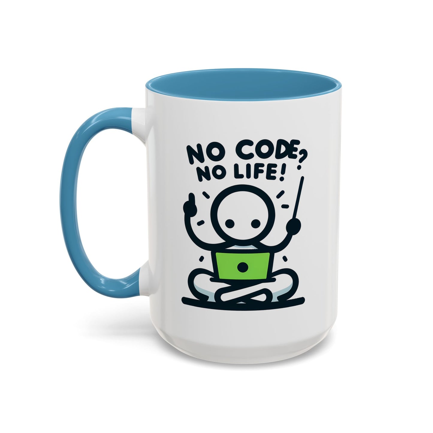 Humor Mug - No Code No Life