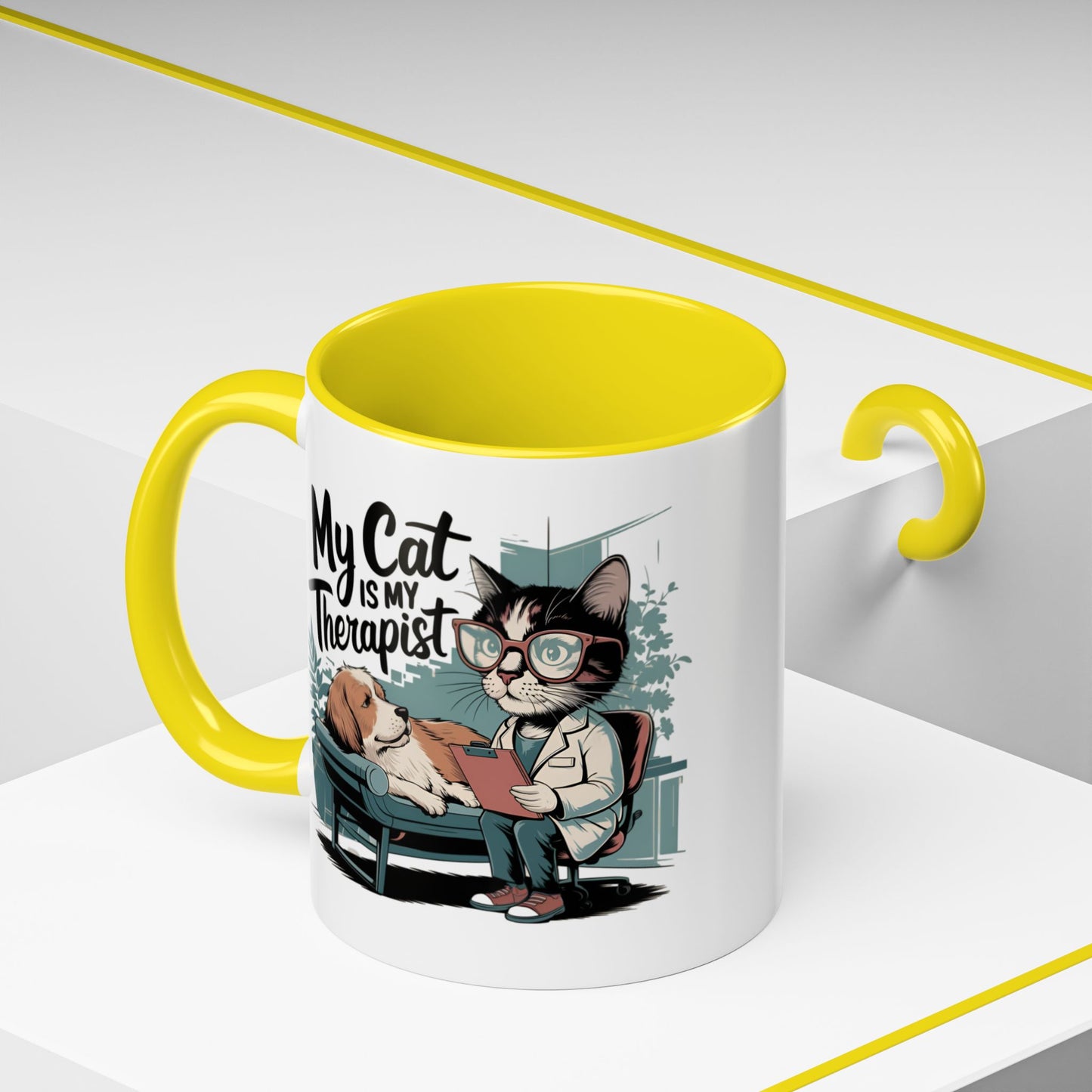 Animal Mug - My Cat Is My Therapist