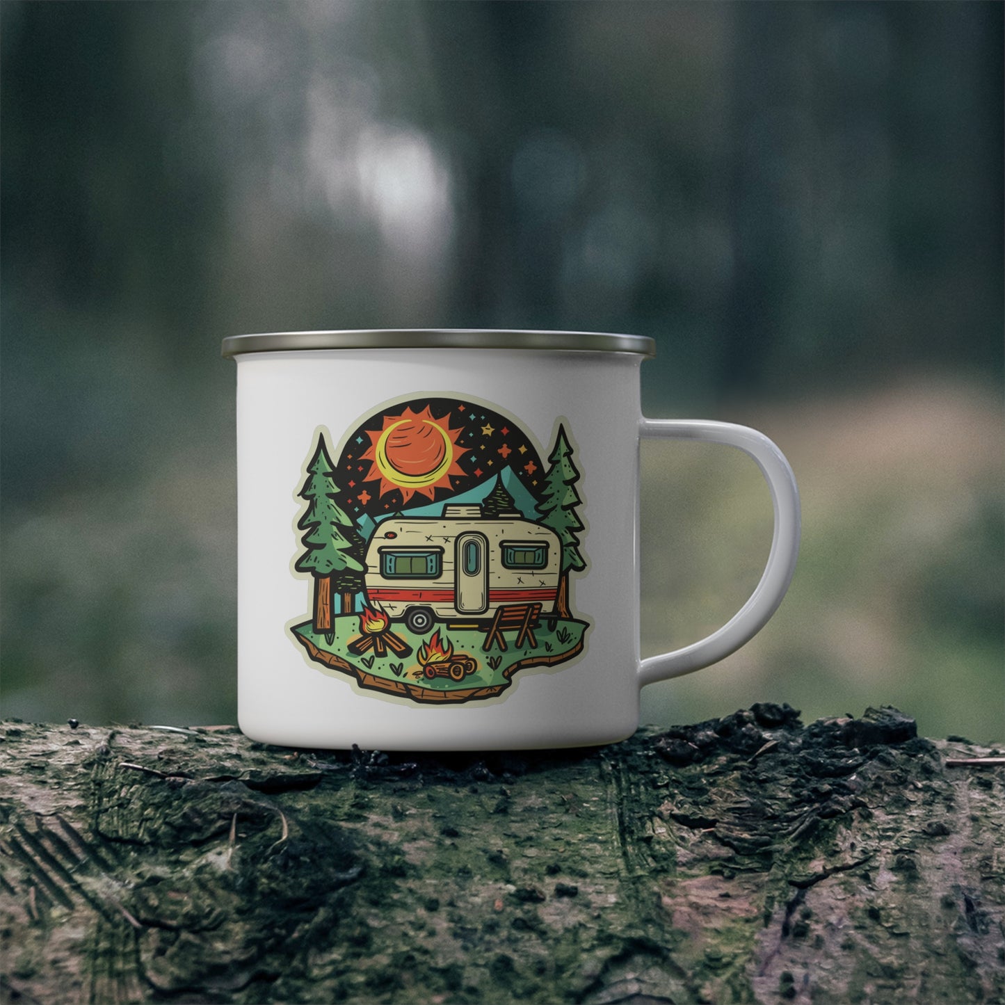 Adventure Mug - Camping Landscape 8