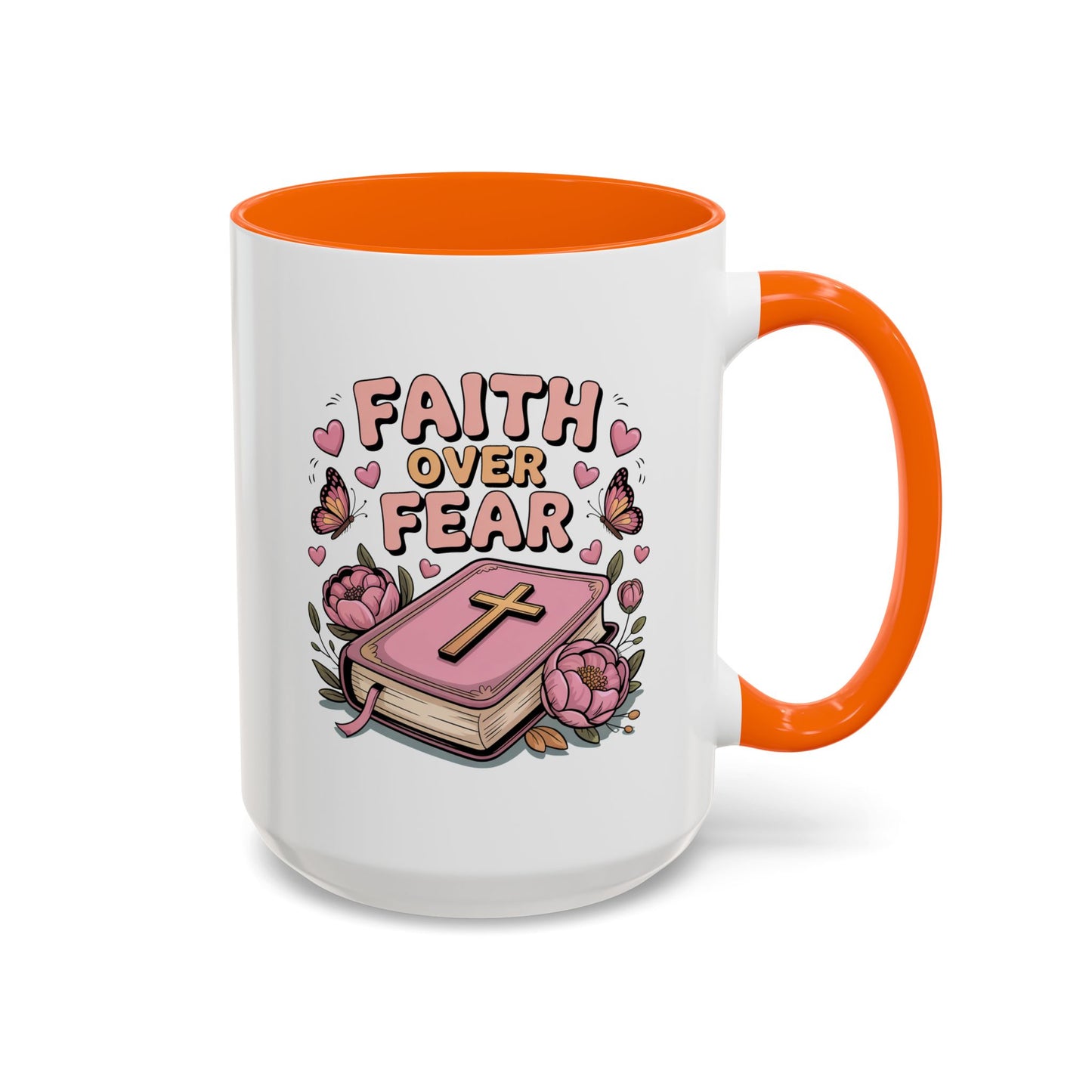 Religious Mug - Faith Over Fear