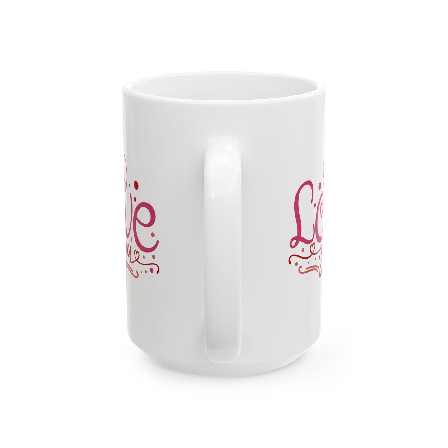 Valentine's Day Mug - Love You Graphic