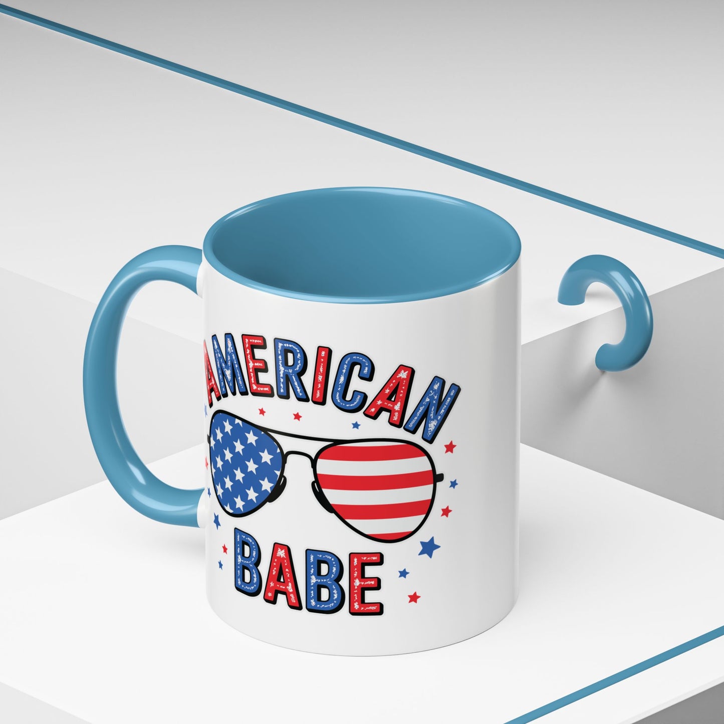 4th of July Mug - American Babe Sunglasses