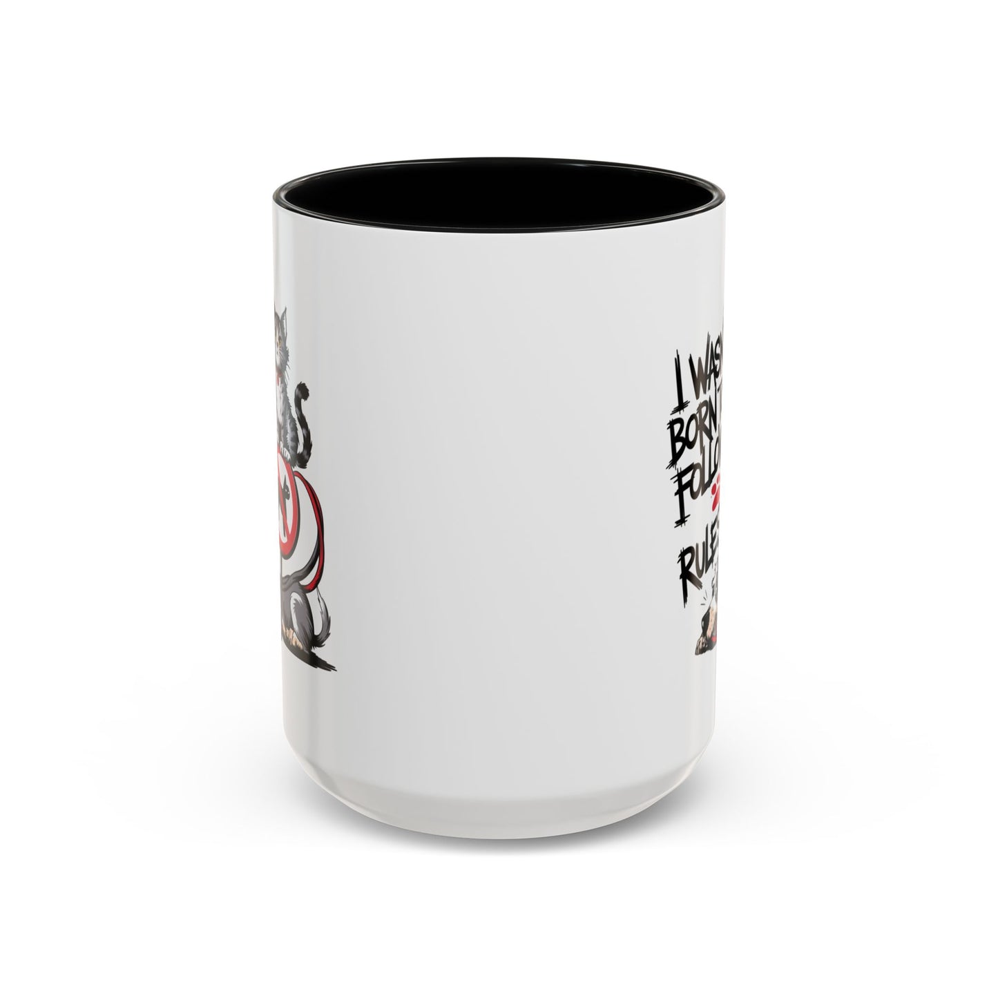 Animal Mug - I Wasn't Born To Follow Rules