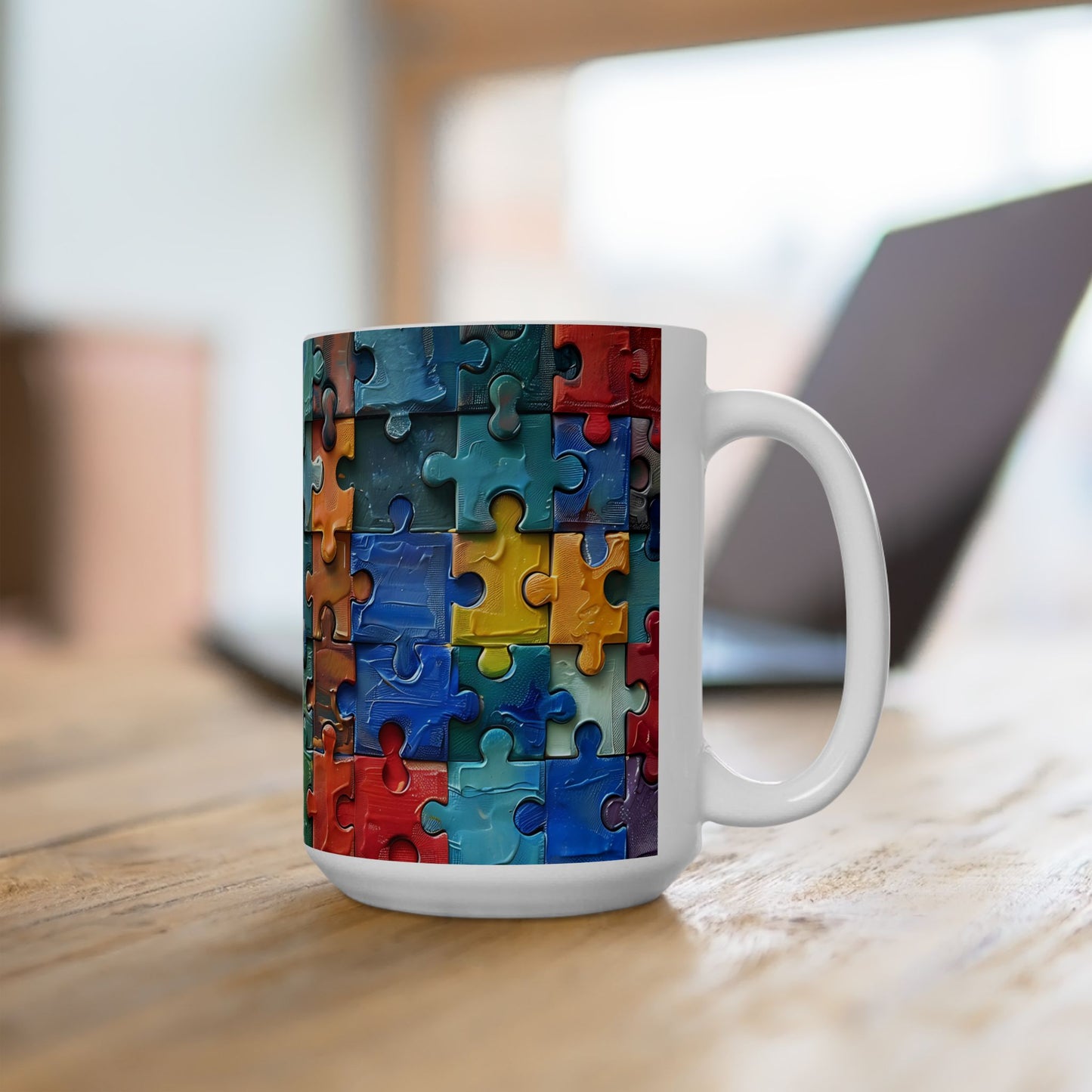 Artistic Mug - Colorful Jigsaw Puzzle