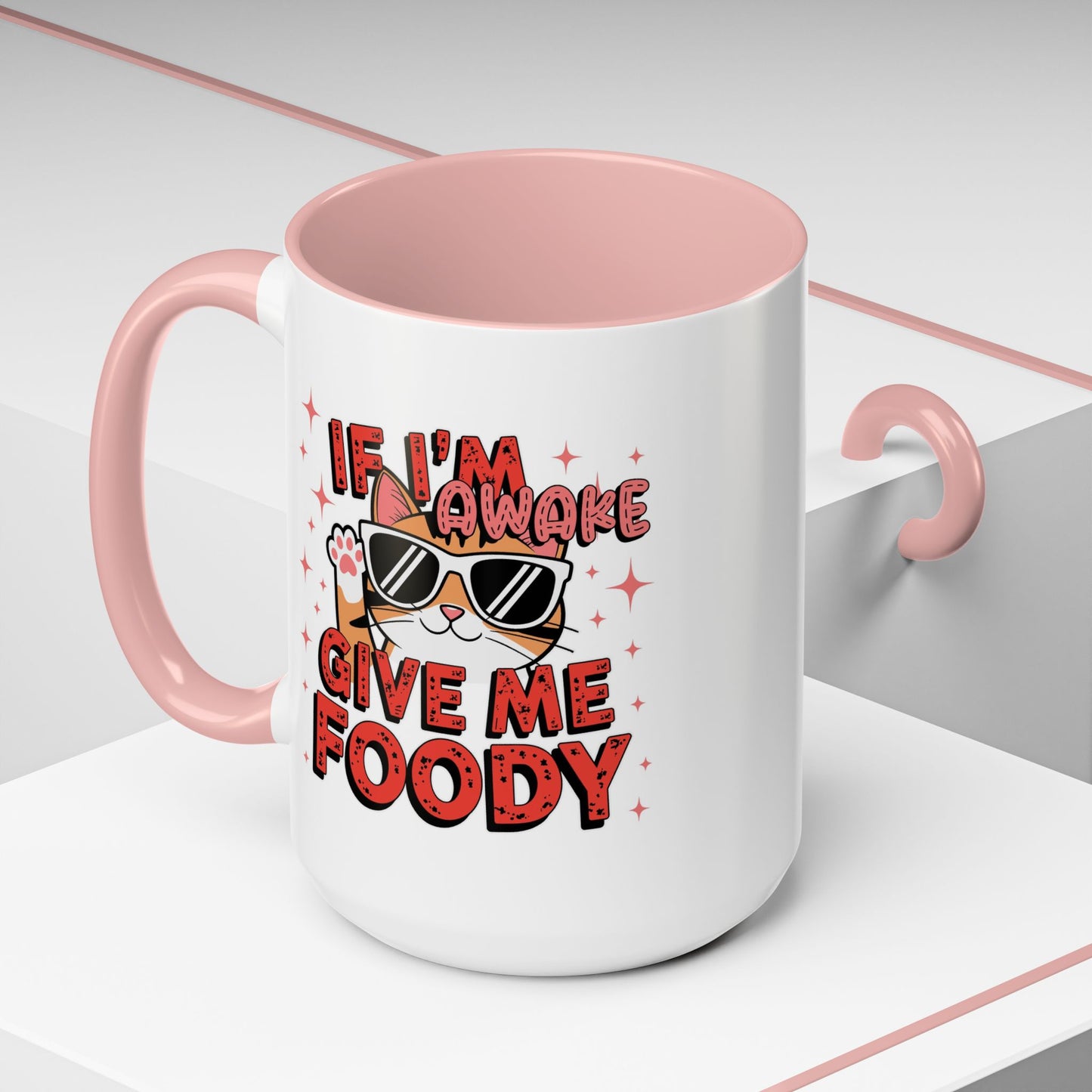 Animal Mug - If I'm Awake Give Me Foody