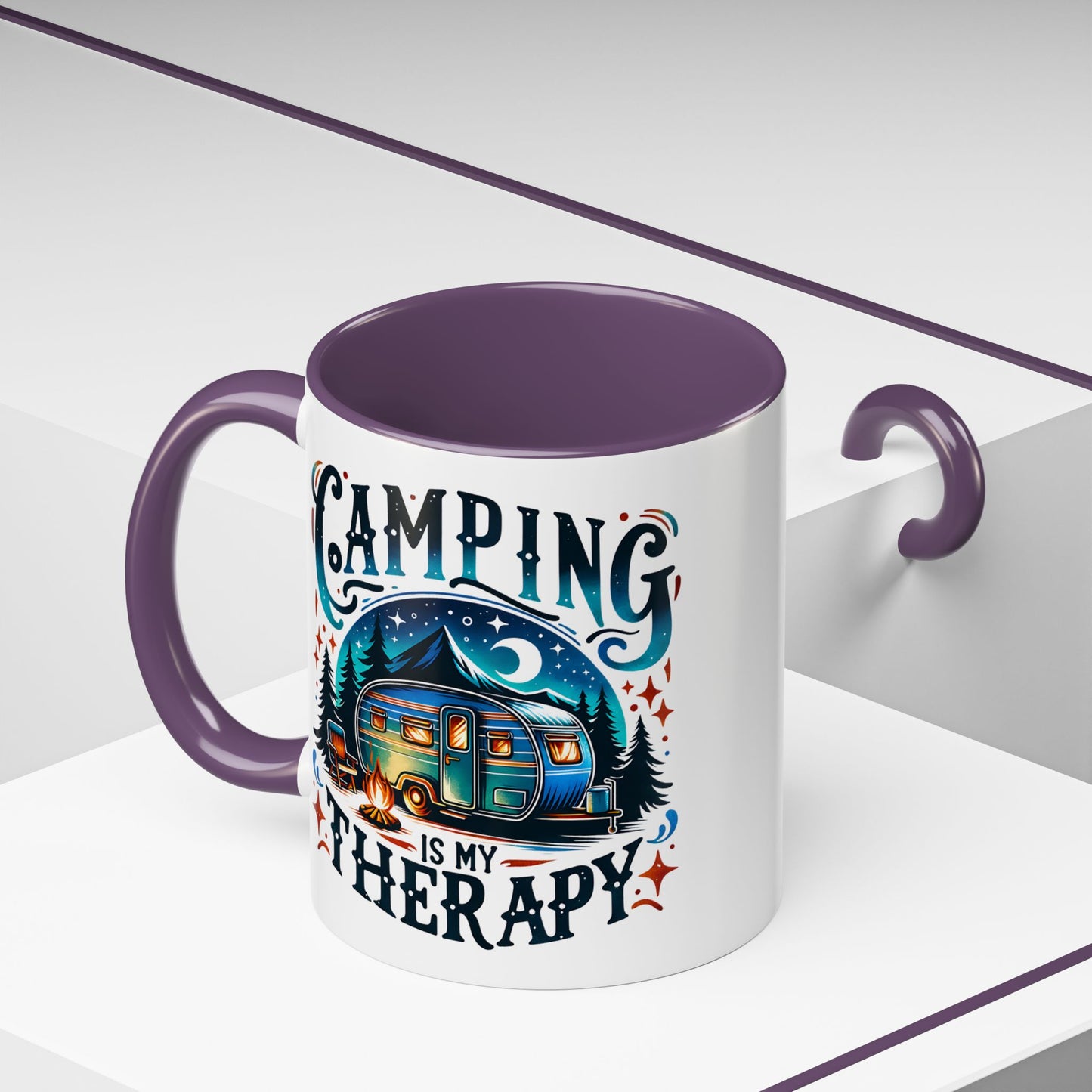 Adventure Mug - Camping Is My Therapy