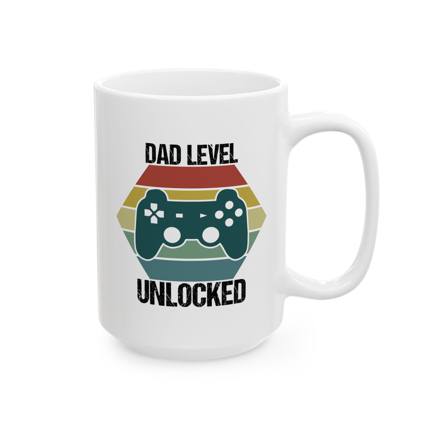 Father's Day Mug - Dad Level Unlocked