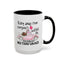 Adult Mug - Riding Away From Everyones Bullshit