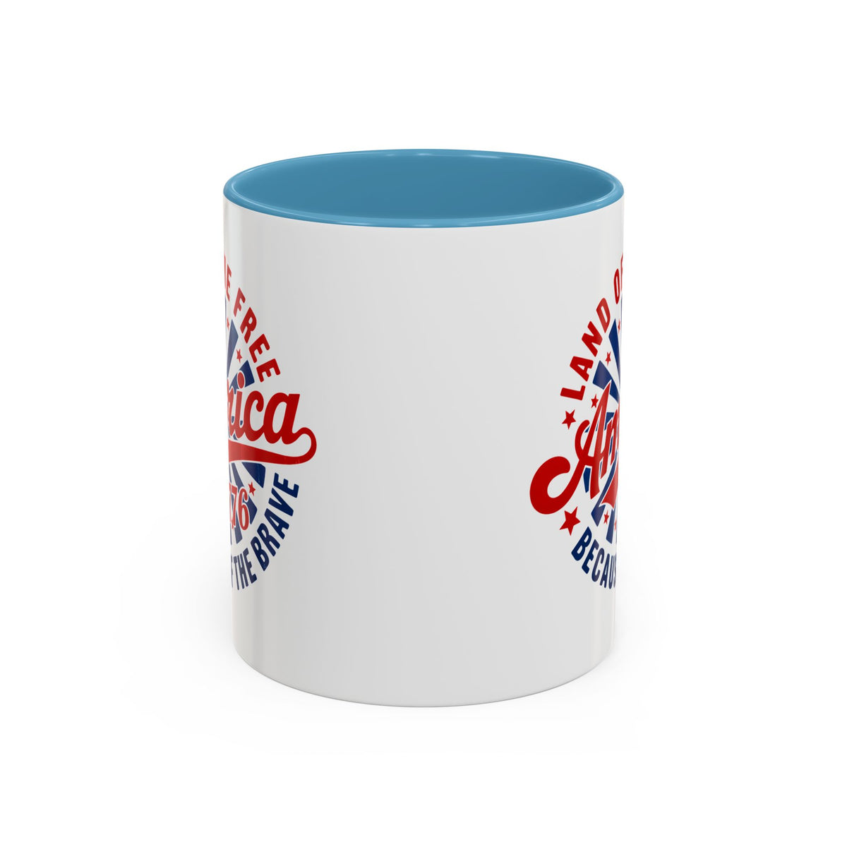 4th of July Mug - America 1776 Land of the Free