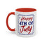 4th of July Mug - Happy Fourth of July Frames