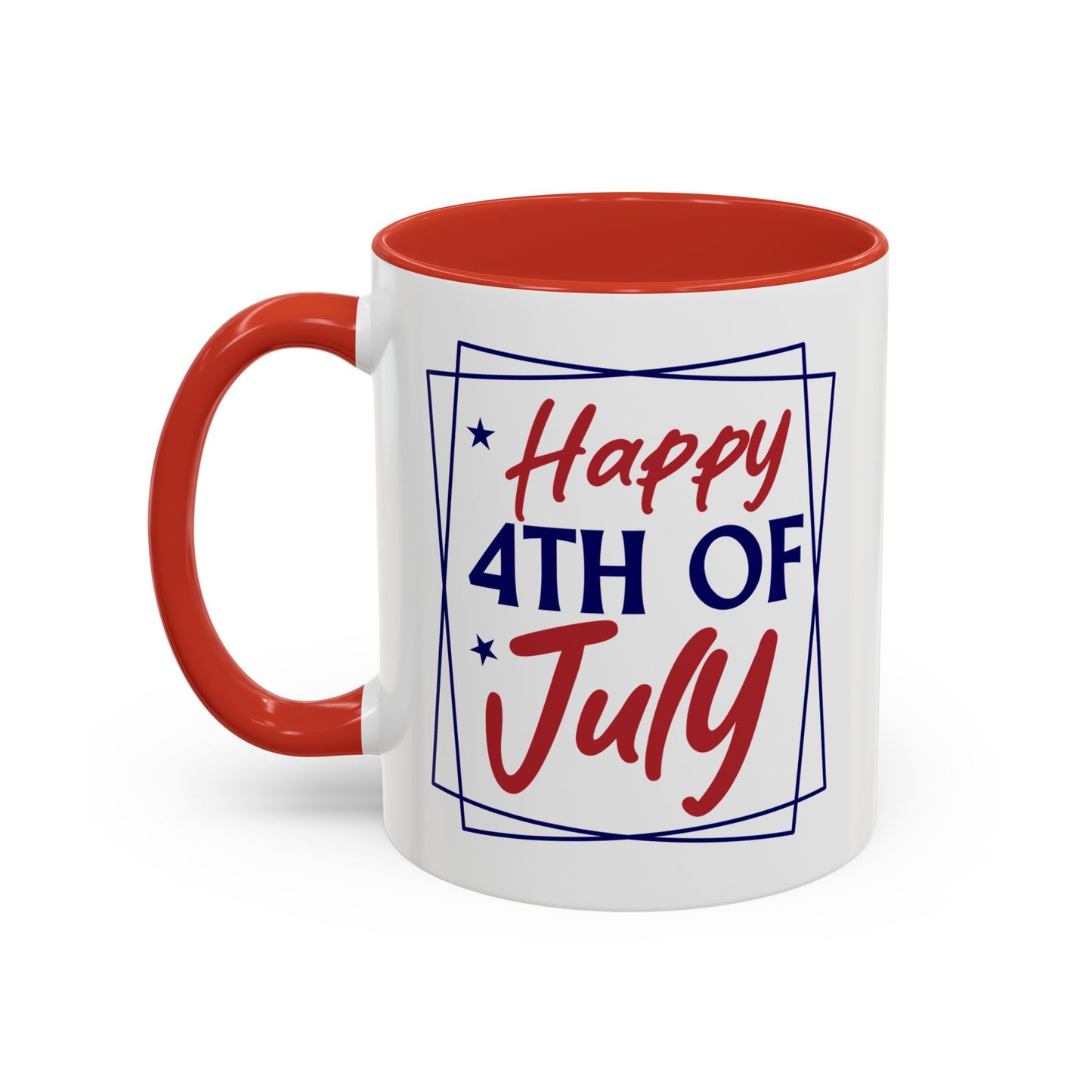 4th of July Mug - Happy Fourth of July Frames