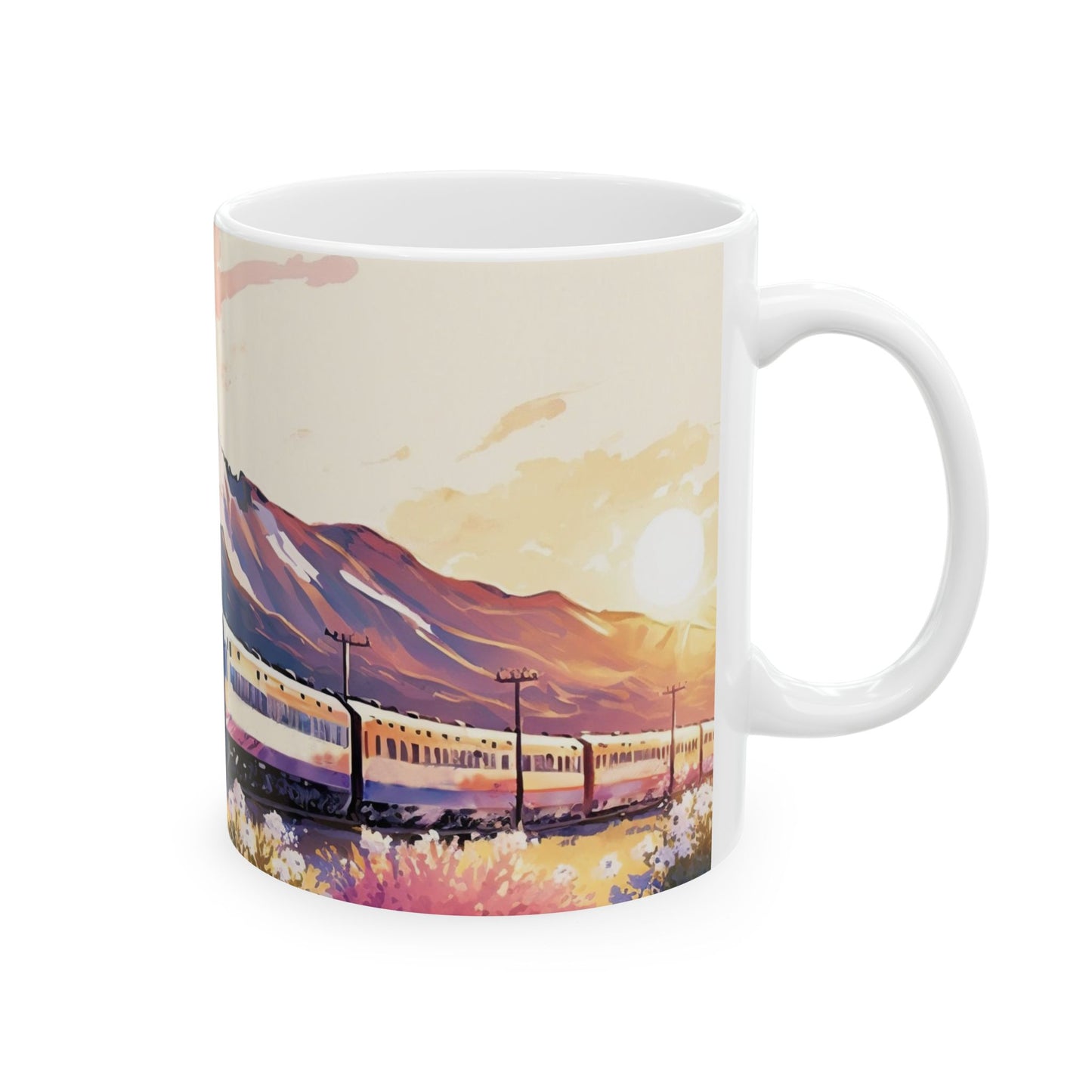 Adventure Mug - Train Journey 2