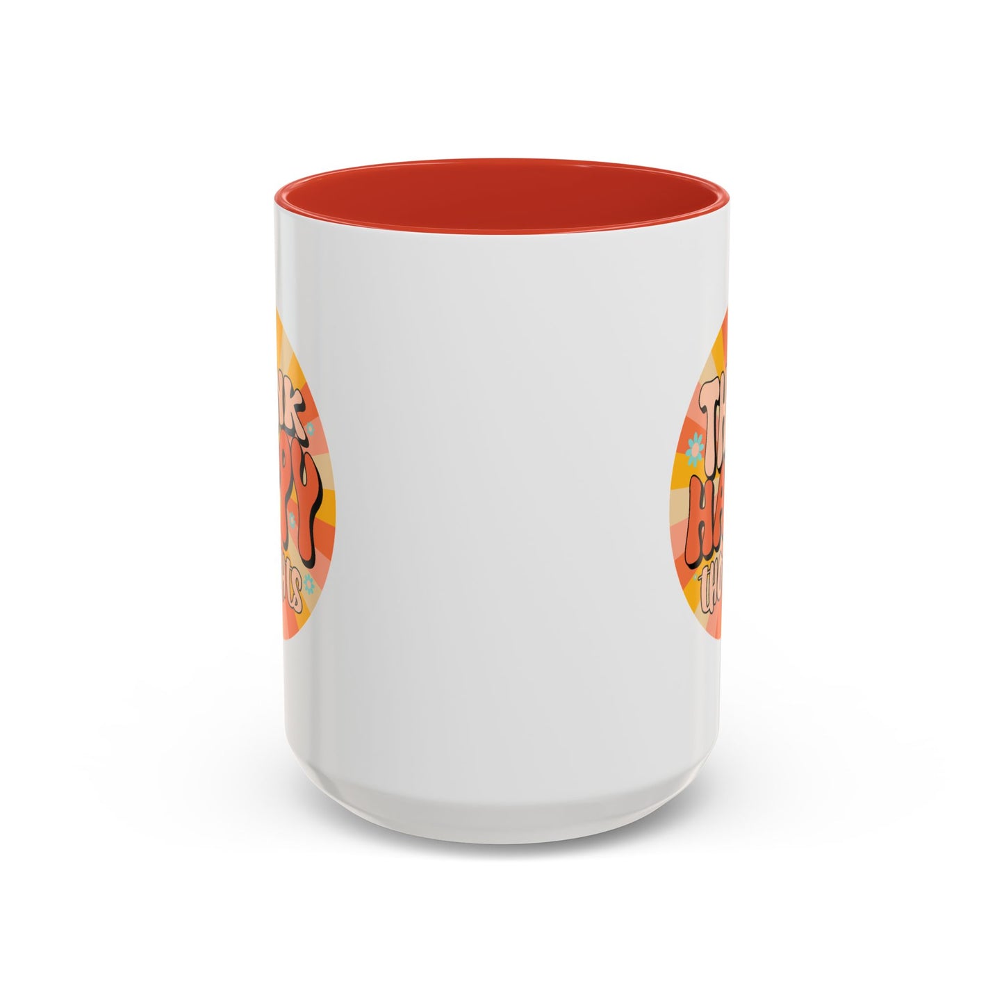 Wellness Mug - Think Happy Thoughts Hippie