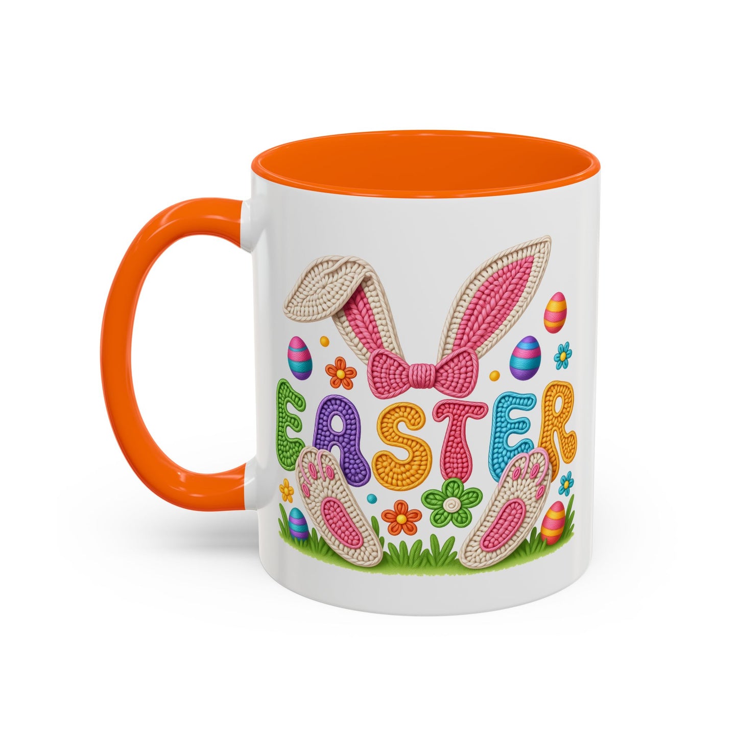 Easter Mug - Yarn Easter Bunny