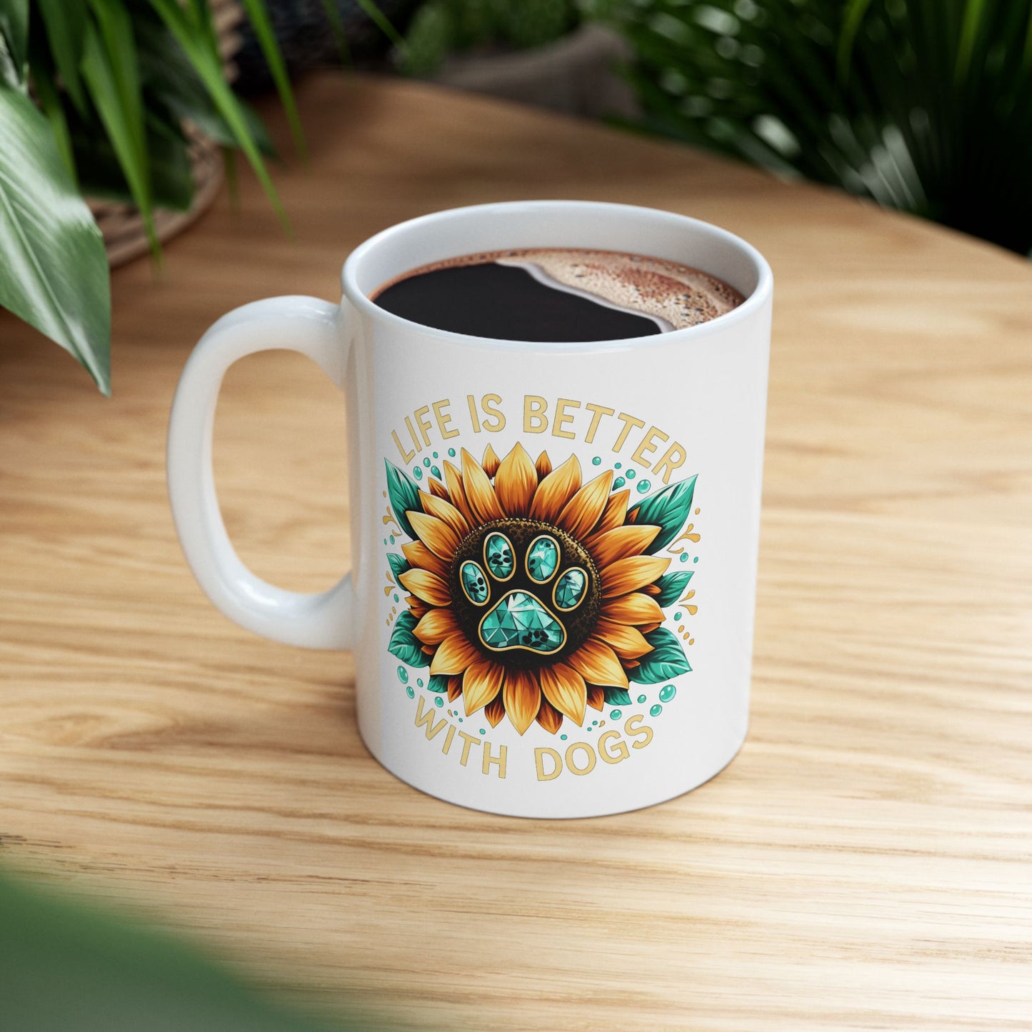 Animal Mug - Life Is Better With Dogs