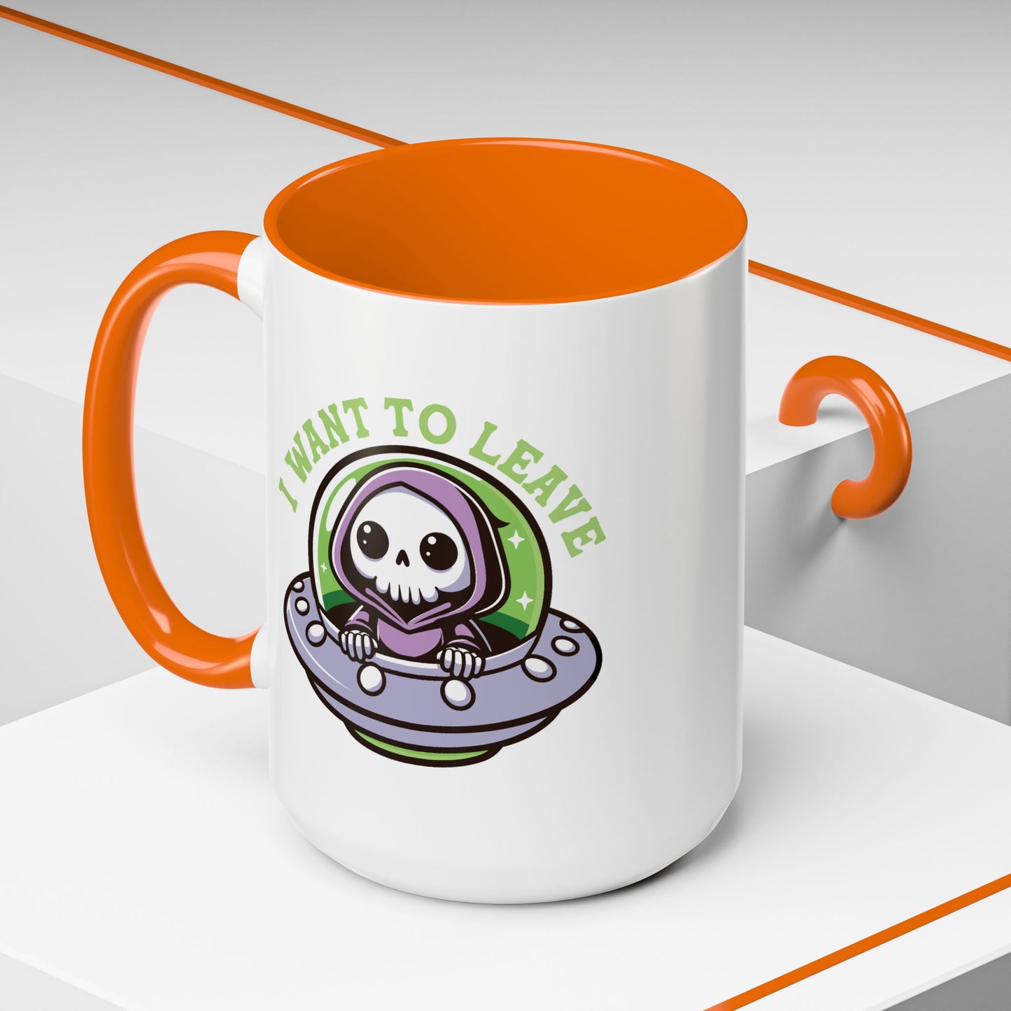Alien Mug - I Want To Leave