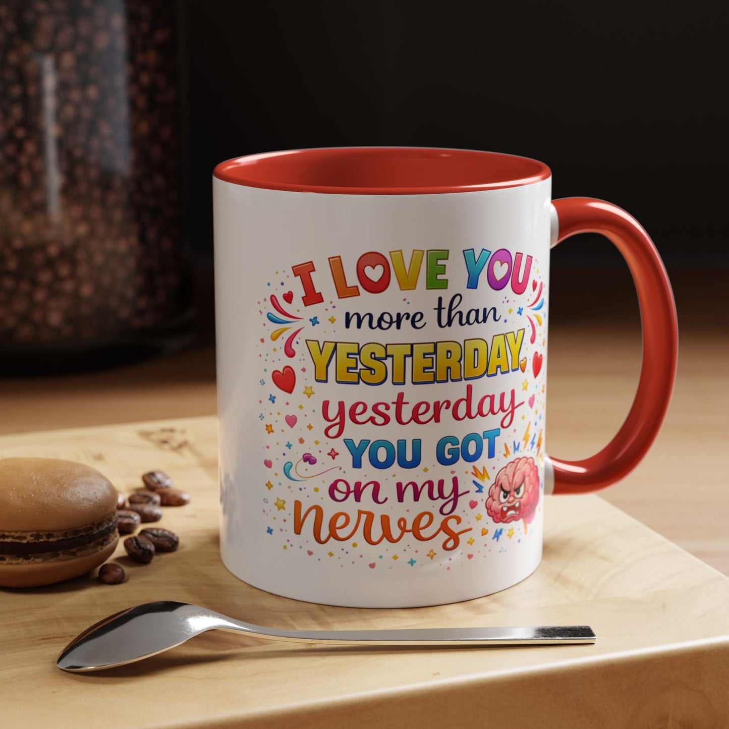 Anniversary Mug - I Love You More Than Yesterday