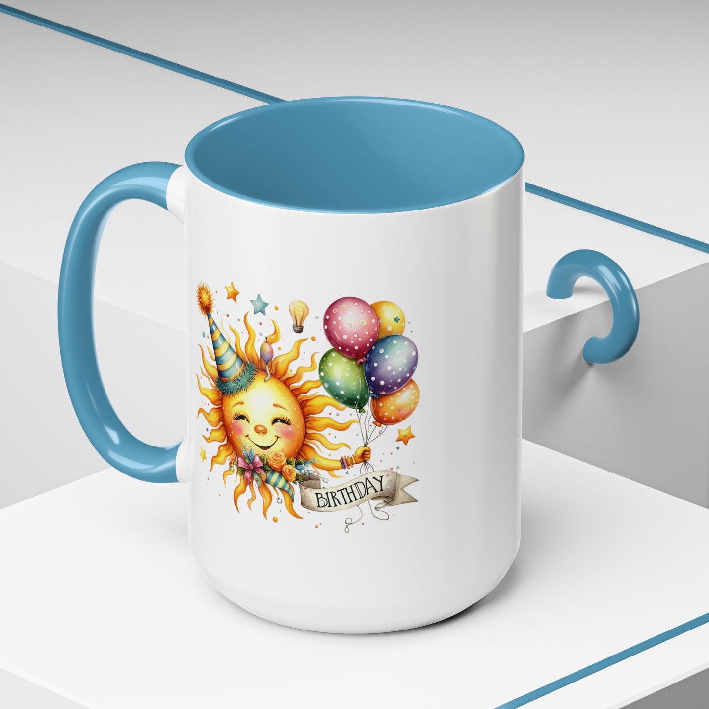 Birthday Mug - Happy Birthday Sun