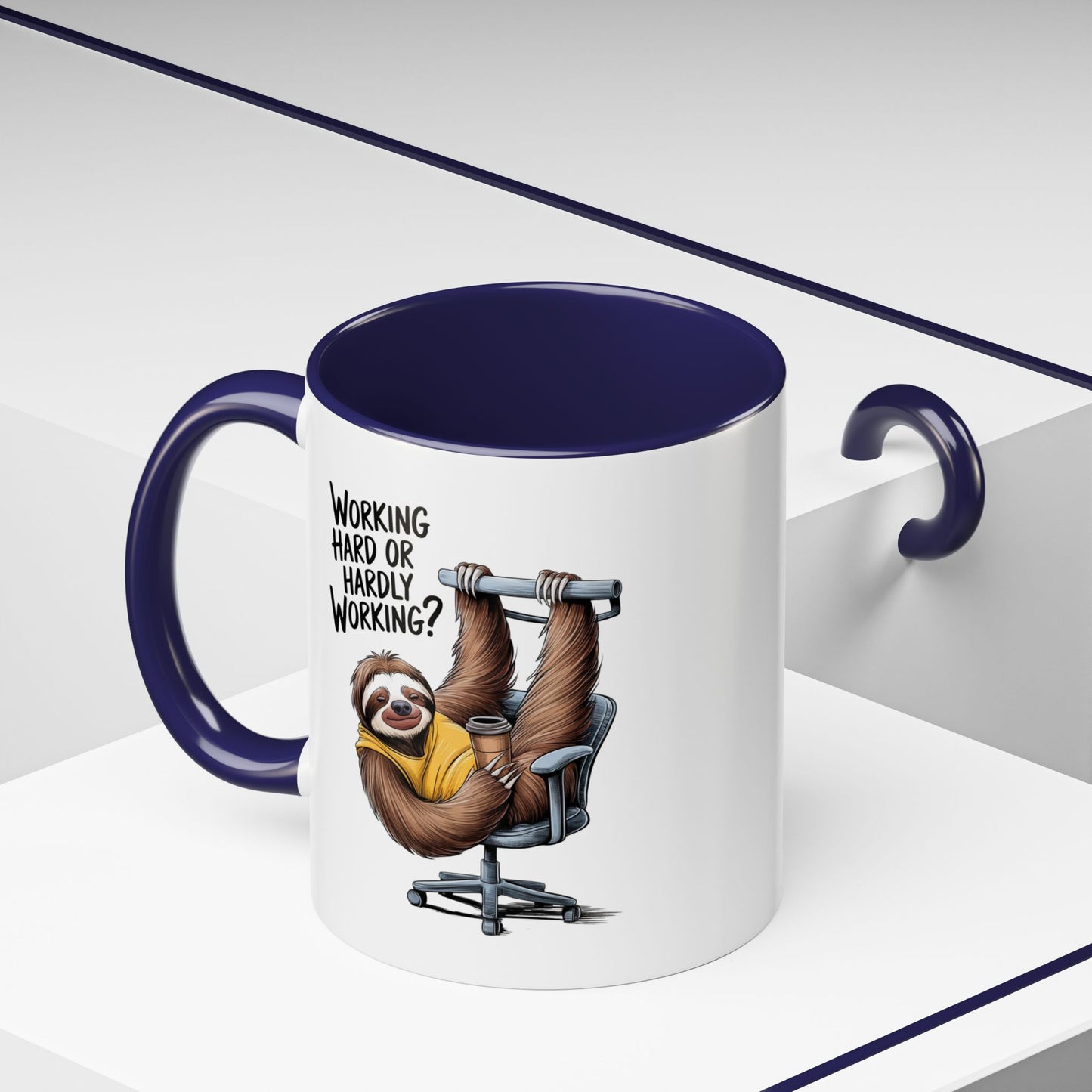 Office Mug - Work Hard or Hardly Working