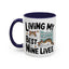 Animal Mug - Living My Best Nine Lives
