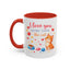 Anniversary Mug - I Love You More Than The Cat