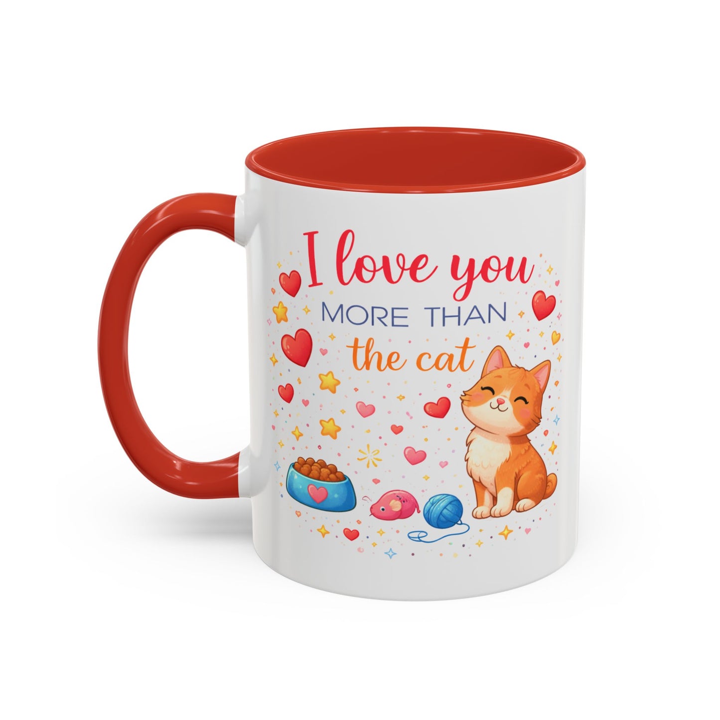 Anniversary Mug - I Love You More Than The Cat