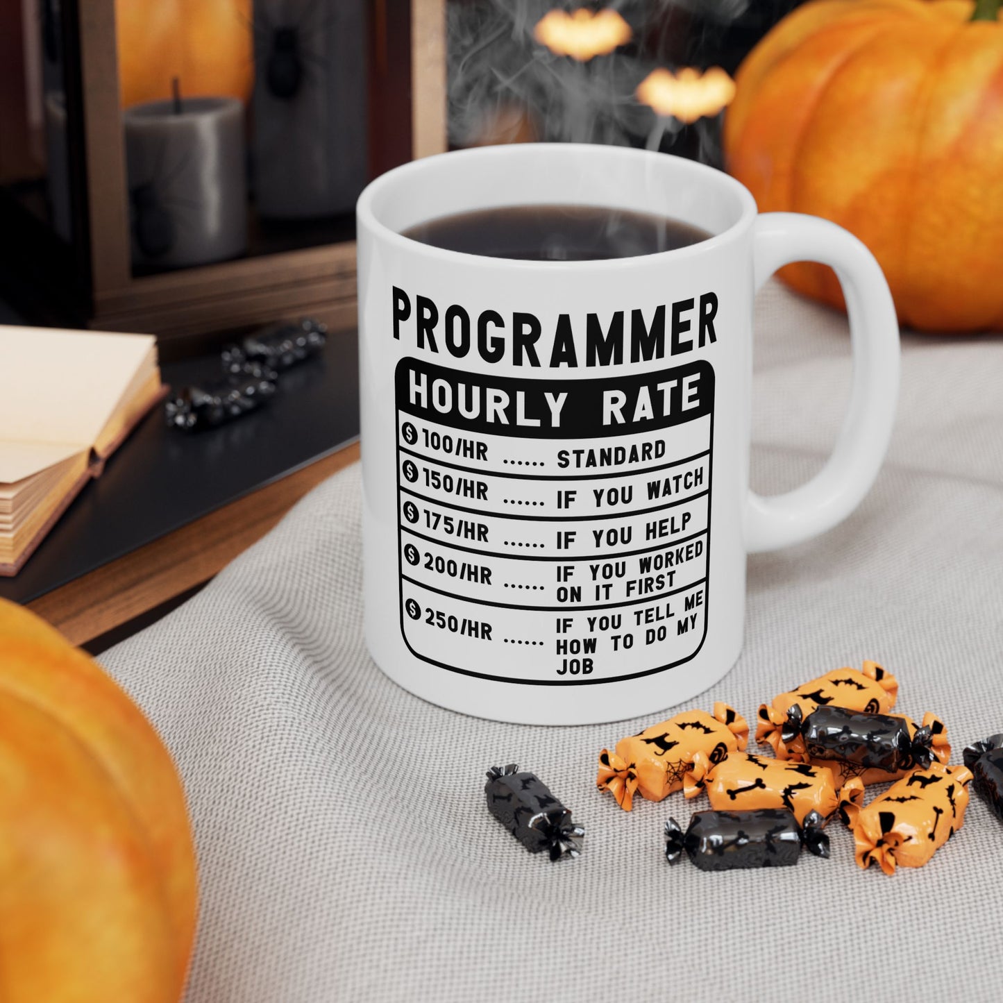 Office Mug - Programmer Hourly Rate