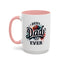 Father's Day Mug - Best Dad Ever Basketball
