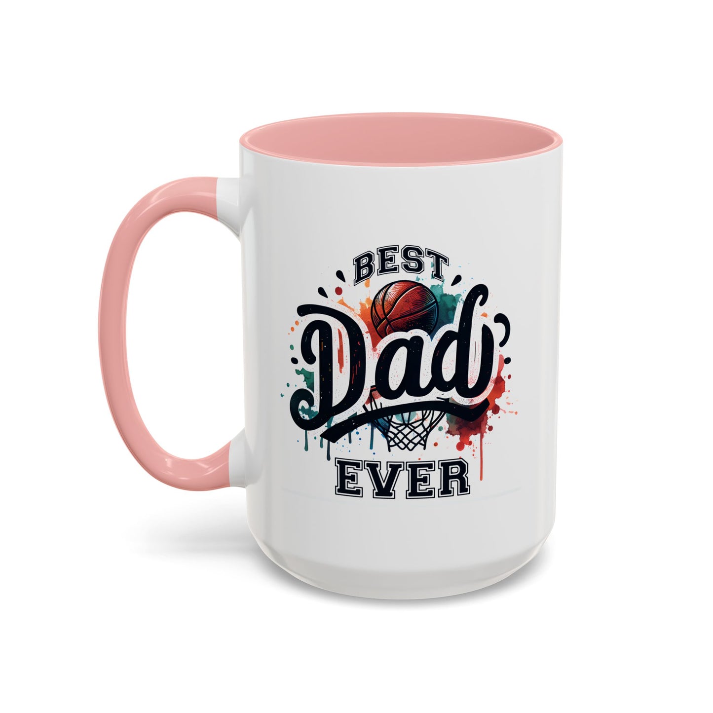 Father's Day Mug - Best Dad Ever Basketball
