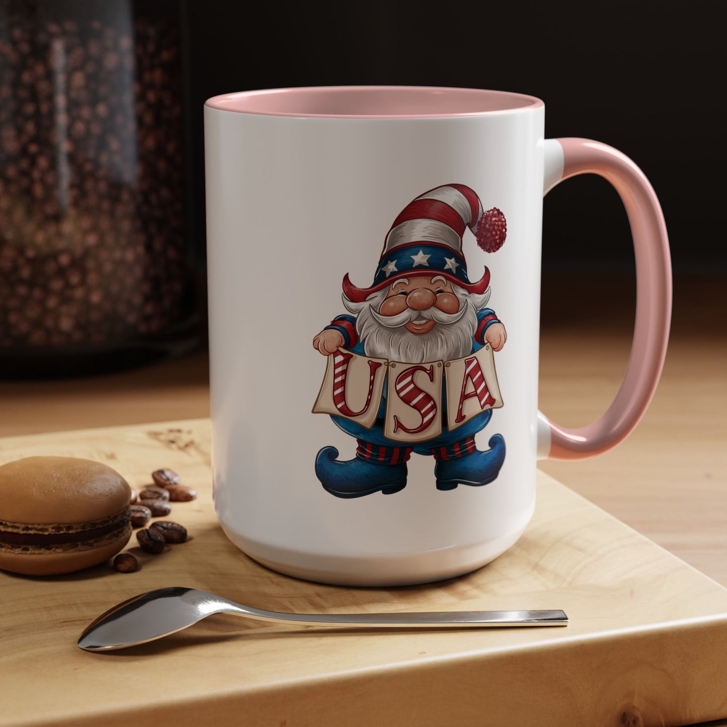 4th of July Mug - American Gnome 24