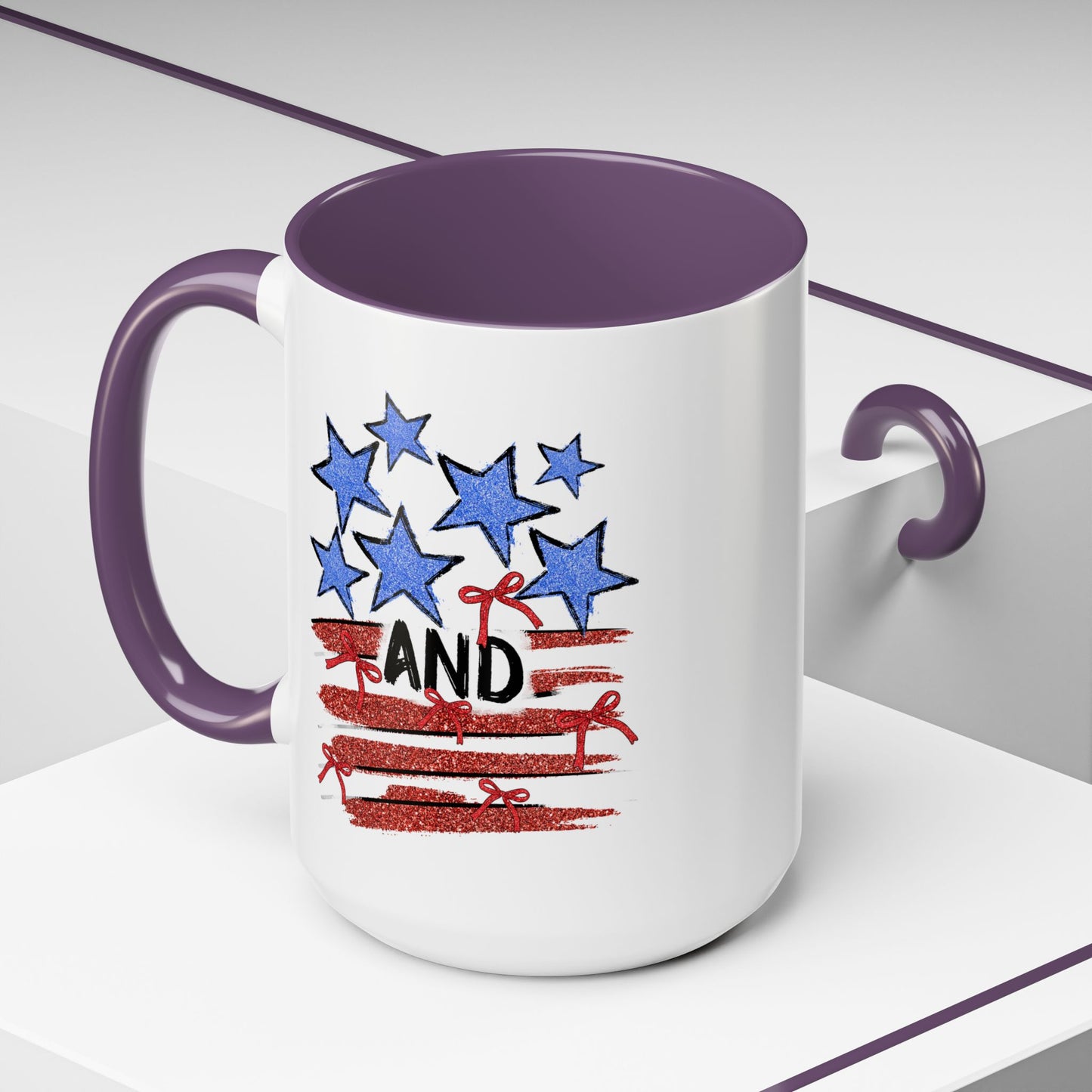 4th of July Mug - Stars & Stripes America