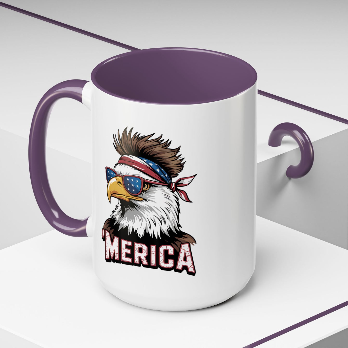 4th of July Mug - America Patriotic Eagle