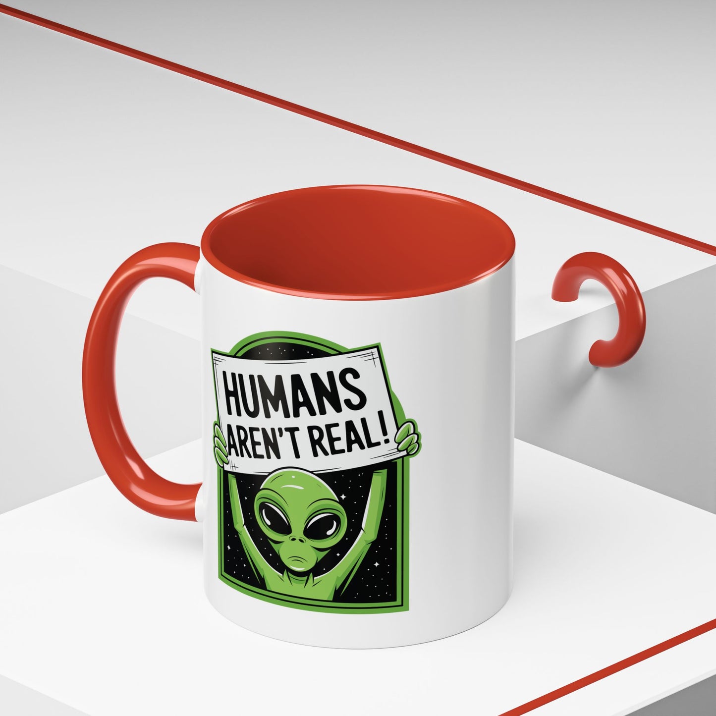 Alien Mug - Humans Aren't Real