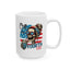 4th of July Mug - Chill the Fourth Out Skeleton