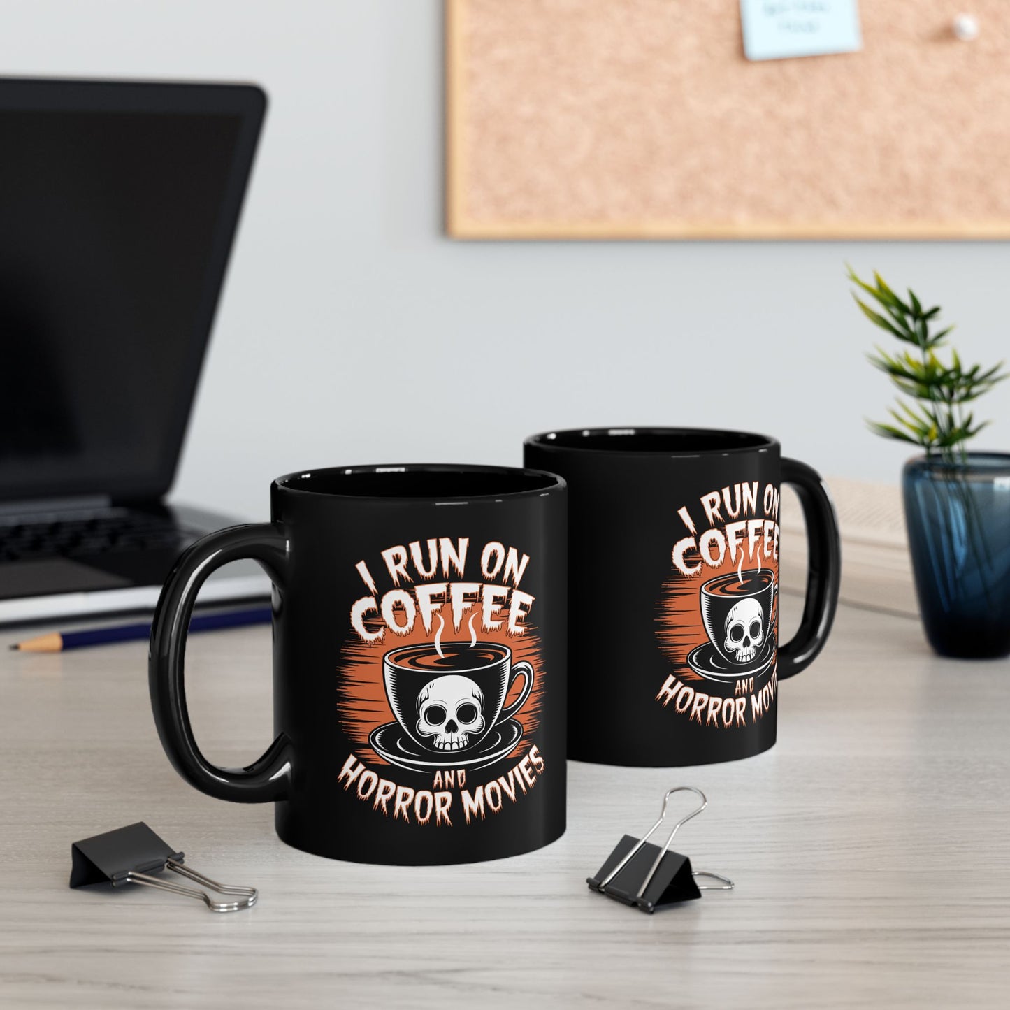 Halloween Mug - I Run On Coffee And