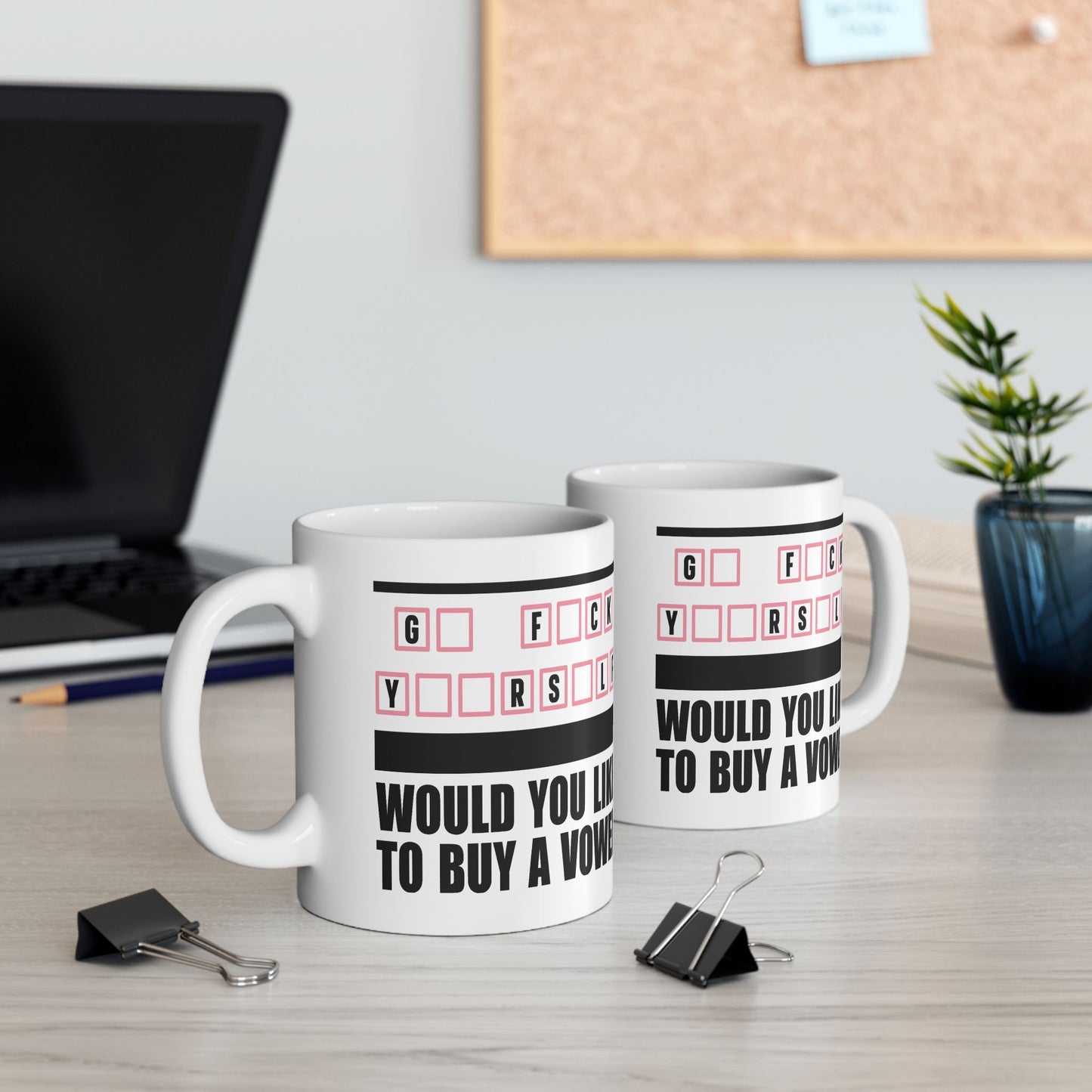Adult Mug - Would You Like To Buy A Vowel