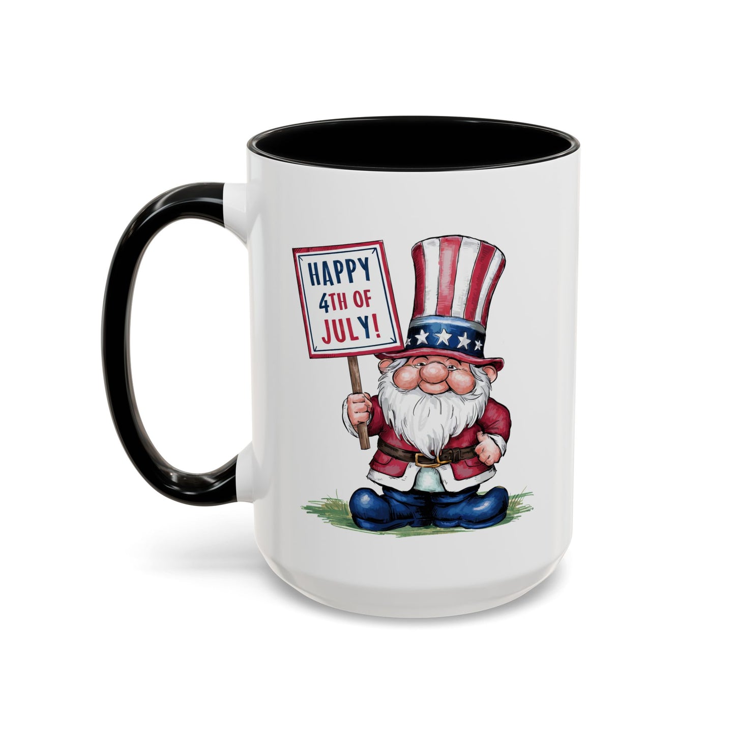 4th of July Mug - American Gnome 8