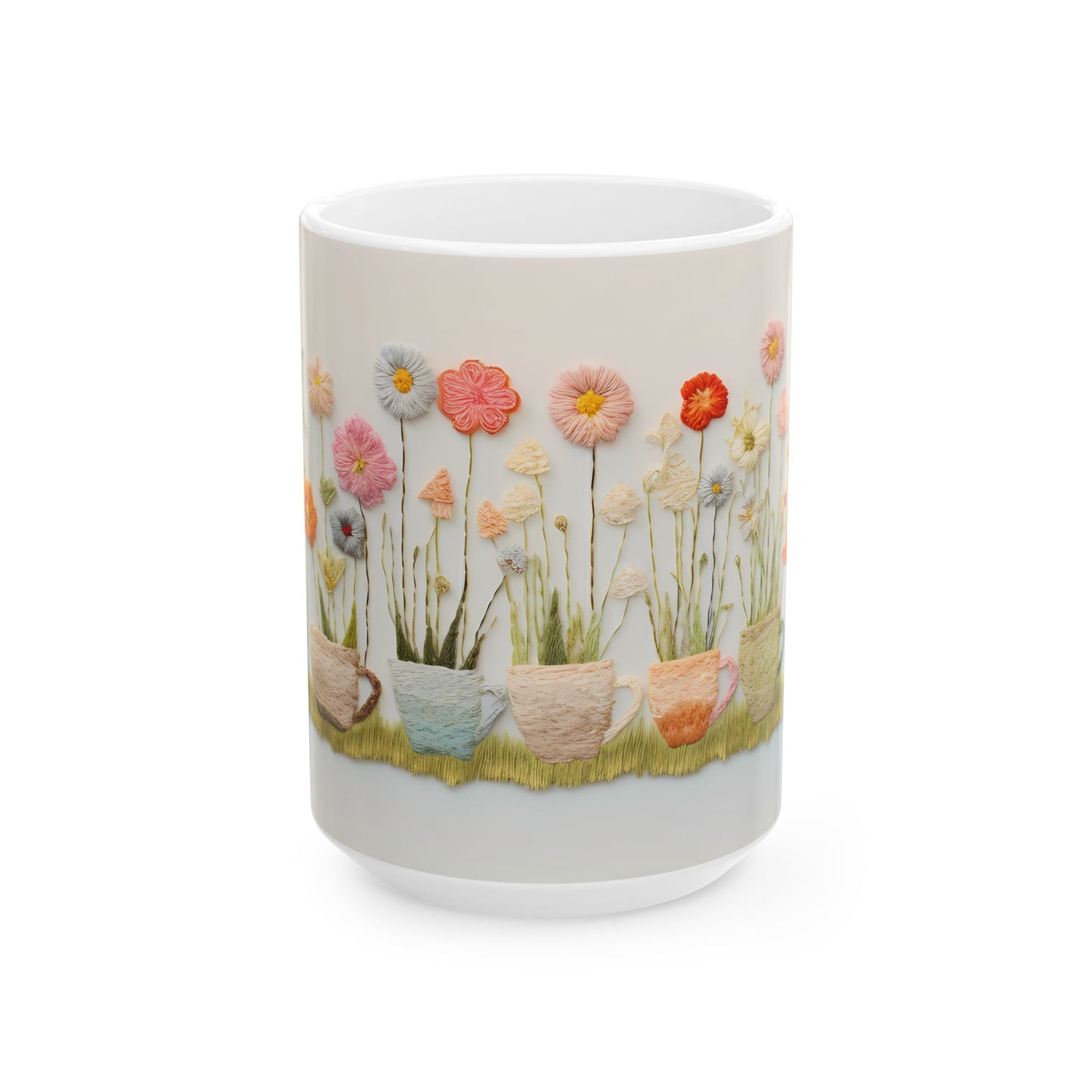 Artistic Mug - Felted Tea Cups 2