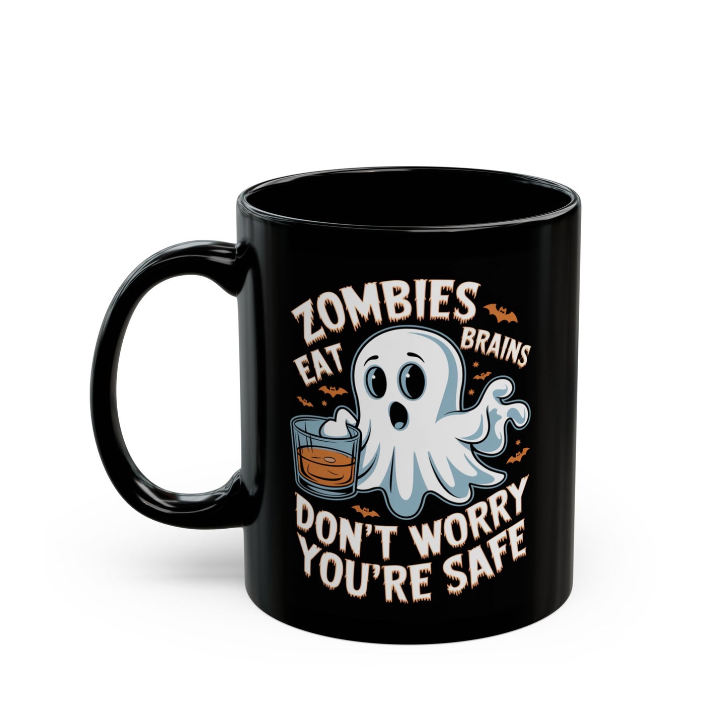 Halloween Mug - Zombies Eat Brains