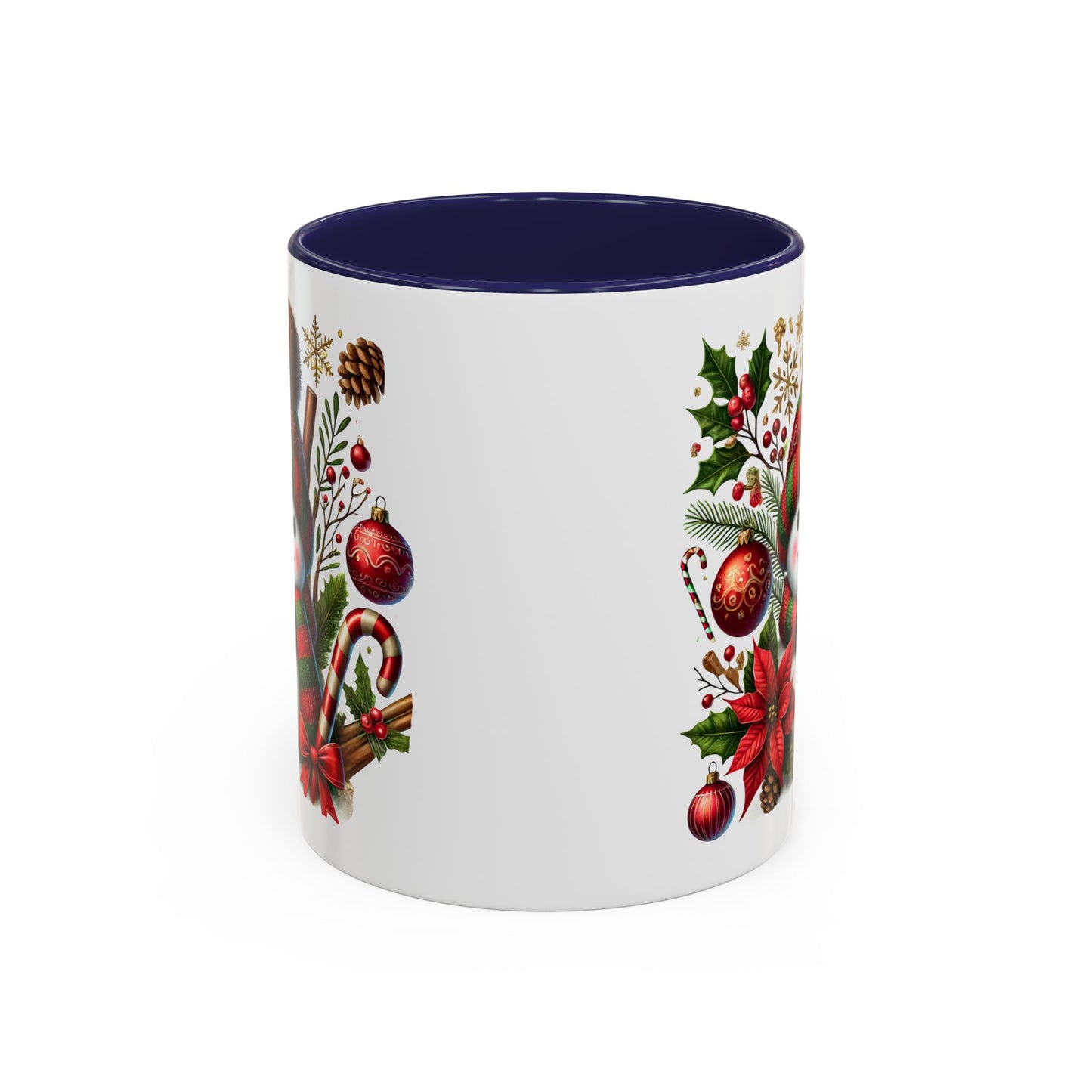 Christmas Mug - Red and Green Snowman