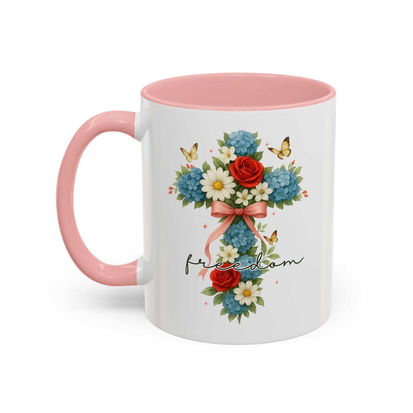 4th of July Mug - Freedom Cross