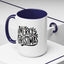 Christmas Mug - Merry Christmas Black Text Mistletoe