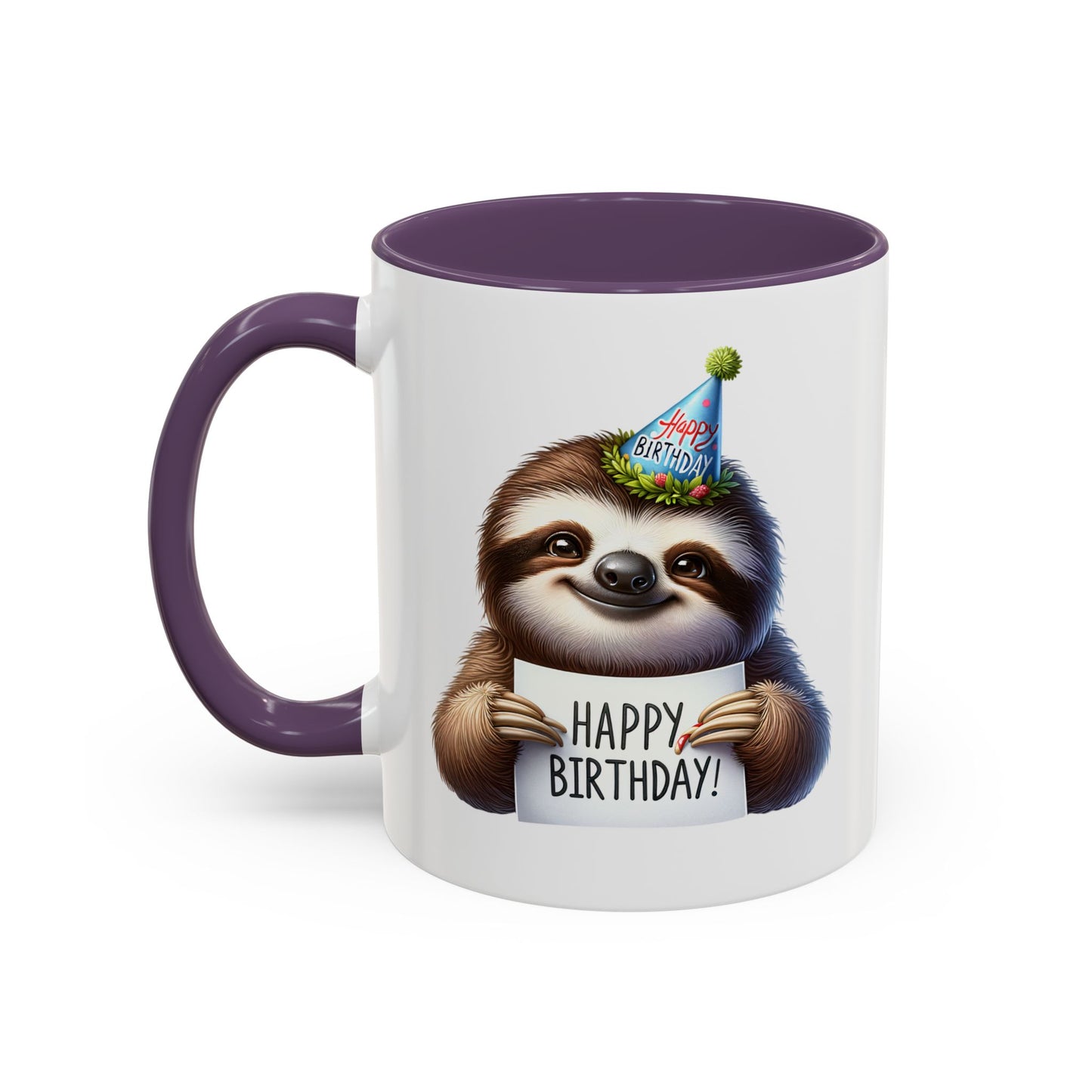 Birthday Mug - Sloth Clipart
