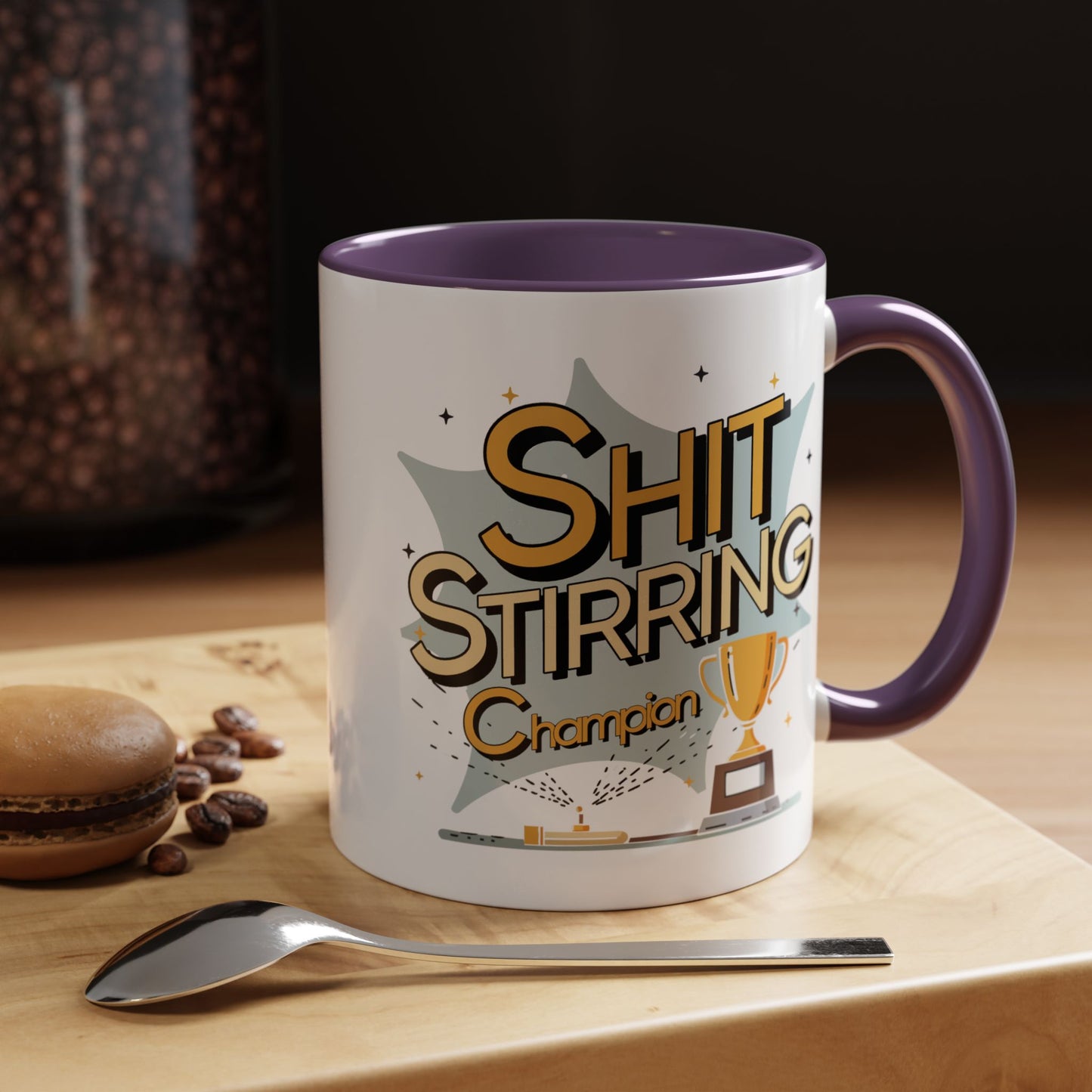 Adult Mug - Shit Stirring Champion
