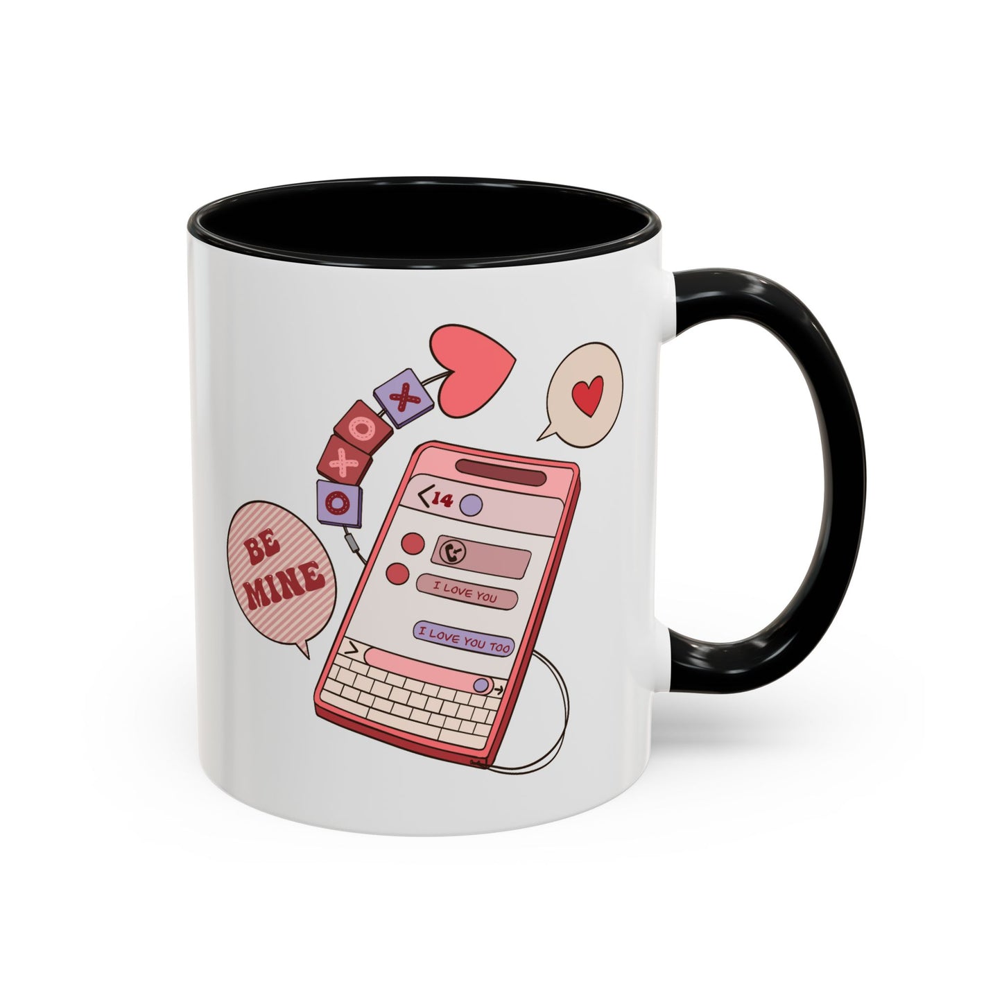 Valentine's Day Mug - Be Mine I Love You